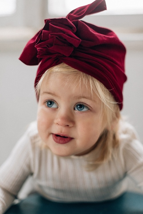 Looks by Lux turban / hat, Organic rosewood 