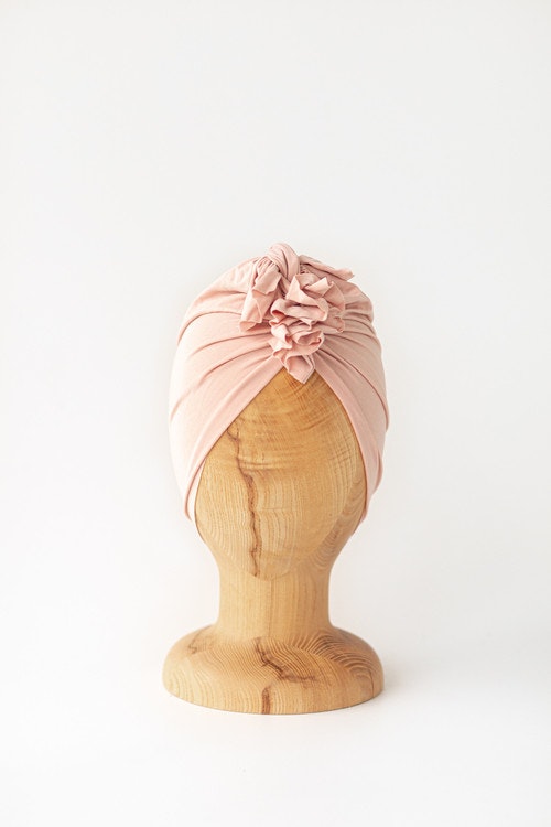 Looks by Luks turban/mössa, Bamboo Light pink 
