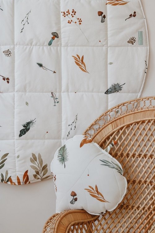 Moi Mili, play mat, forest friends