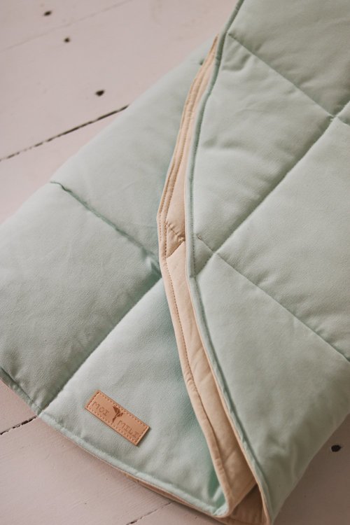 Moi Mili, play mat mint and beige 
