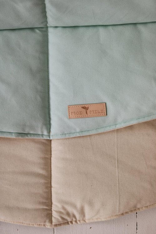 Moi Mili, play mat mint and beige 
