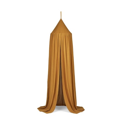 Liewood golden caramel bed canopy with LED lights