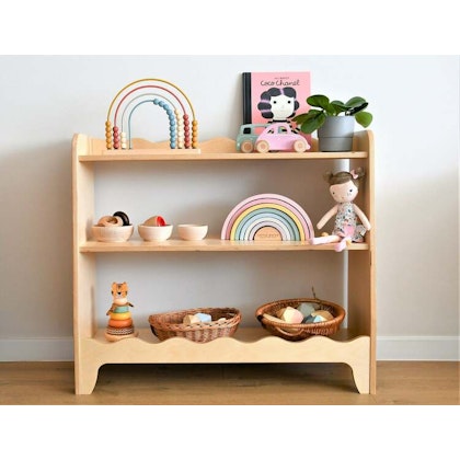 Bookcase for the children's room, nature