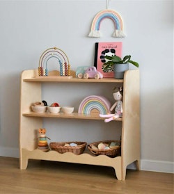 Bookcase for the children's room, nature