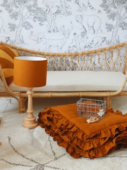 Lamps&Company, Table lamp for the children's room, mustard linen
