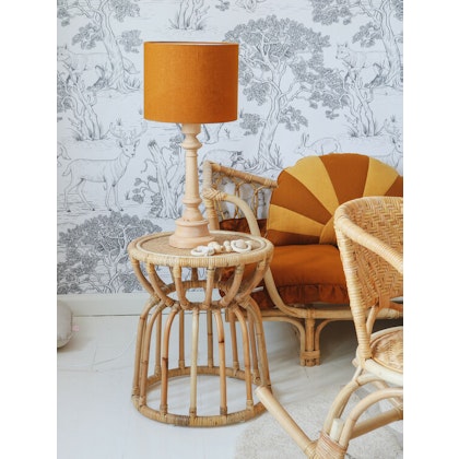 Lamps&Company, Table lamp for the children's room, mustard linen