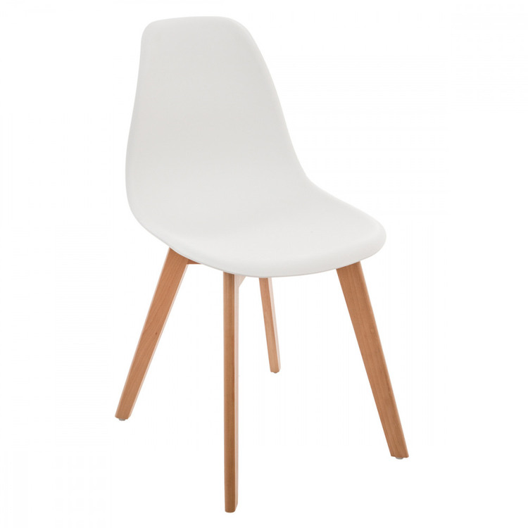 White chair for the children's room 