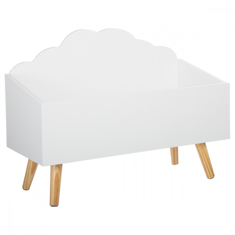 Storage box cloud for the children's room, white 