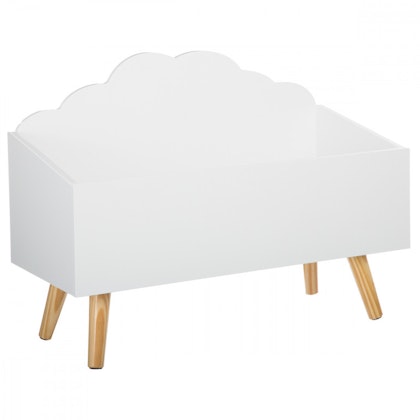 Storage box cloud for the children's room, white