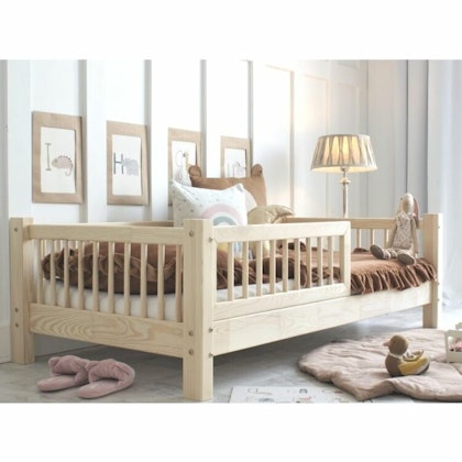 Alex bed with barrier (various sizes)