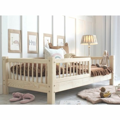 Alex bed with barrier (various sizes)