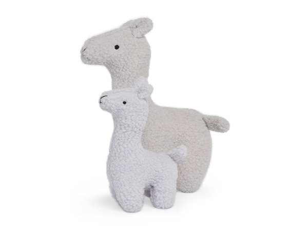 Jollein, stuffed animal llama, grey 