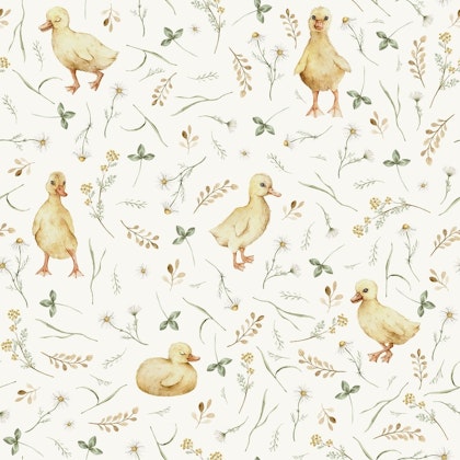 Dekorillo, wallpaper Little ducks