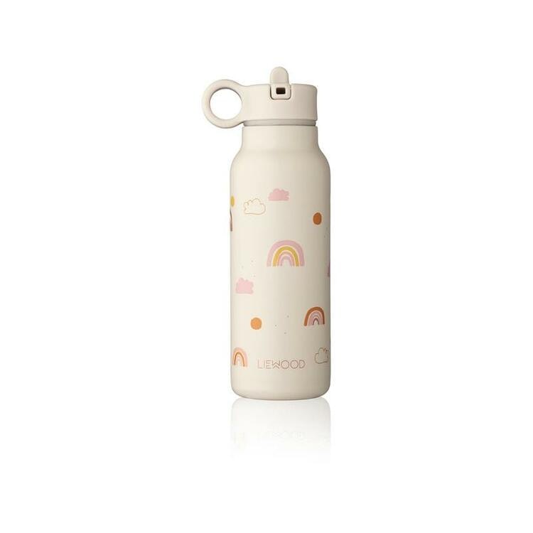 Liewood, Falk Thermos Water Bottle, Rainbow love mix 