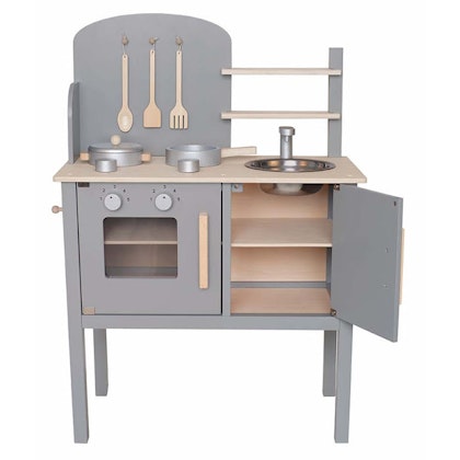 JaBaDaBaDo, toy kitchen grey