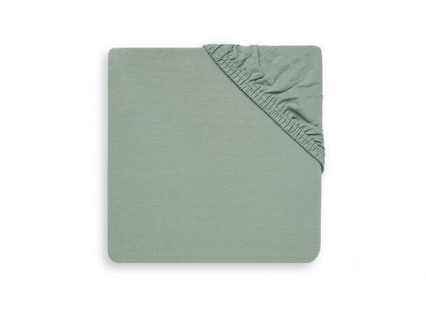 Jollein, Stretch sheet crib 120x60, ash green 