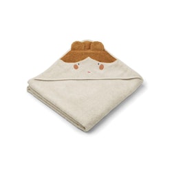 Liewood handduk med huva, Augusta Doll/sandy