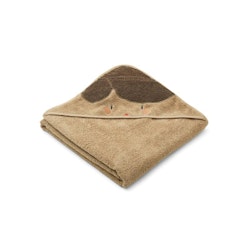 Liewood handduk med huva, Augusta Doll/oat