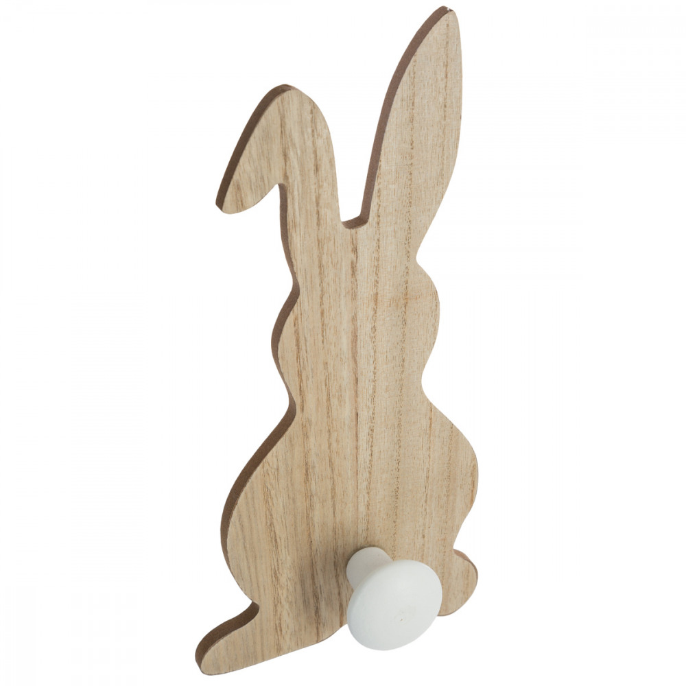 Hanger with hook, happy rabbit 