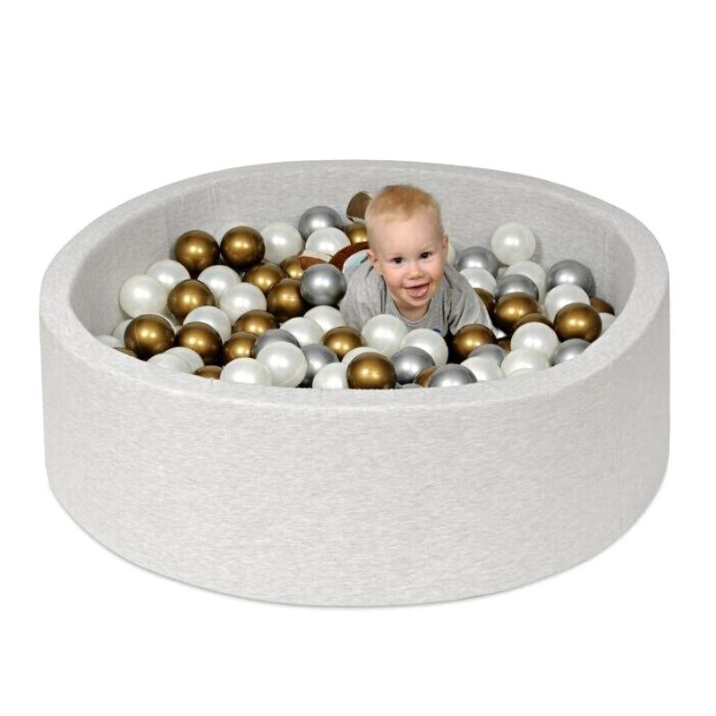 Light grey ball pit BASIC, 90x30, with optional balls 