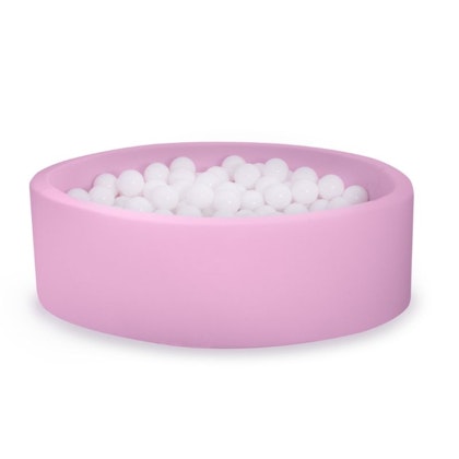 Pink ball pit BASIC, 90x30 with white balls