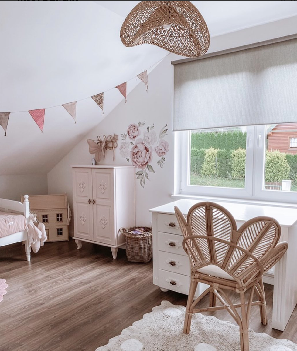 Cabinet for children's room, Charlotte light pink 