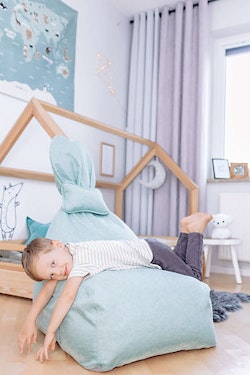 The Brooklyn Kids, Funny Bunny Bean bag, blue