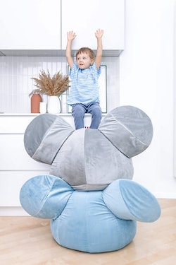 The Brooklyn Kids, Ears Bean bag, grey