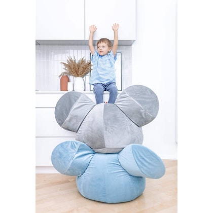 The Brooklyn Kids, Ears Bean bag, grey