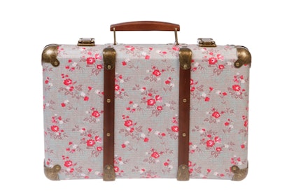 Sass & Belle, suitcase metal floral Florence