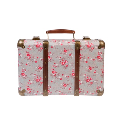 Sass & Belle, suitcase metal floral Florence
