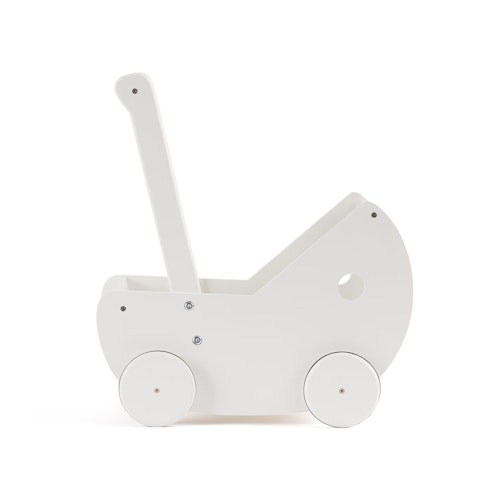 Kid's Concept, doll pram with bed set white
