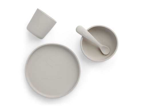 Jollein, Silicone mat set 4 pieces, nougat