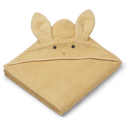 Liewood handduk med huva, Augusta Rabbit jojoba