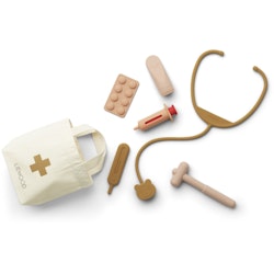 Liewood, silicone doctor set, Lennart Rose multi mix