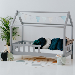 Grå hussäng junior 80x160