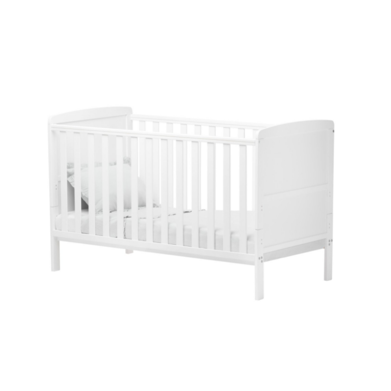 Babylove white crib/junior bed 2 in 1 Babylove white crib/junior bed 2 in 1