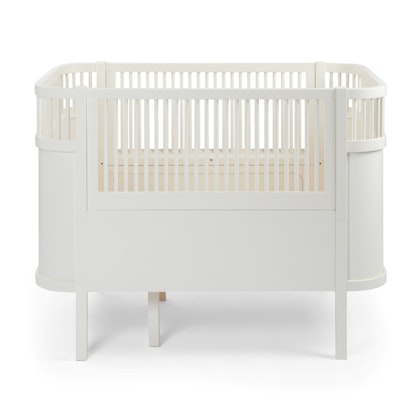 Sebra children's bed cot & Junior Bed Kili, White