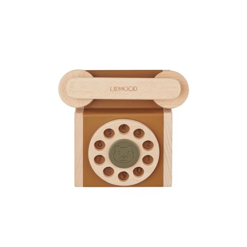 Liewood, Selma klassisk telefon, Golden caramel multi mix