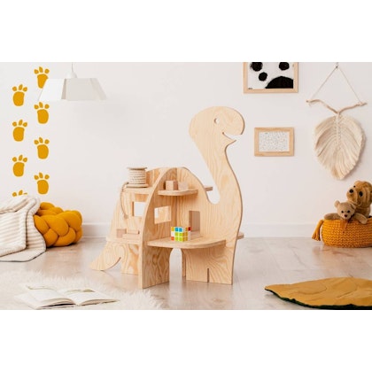 Babylove, floor bookcase for children's room, Dino