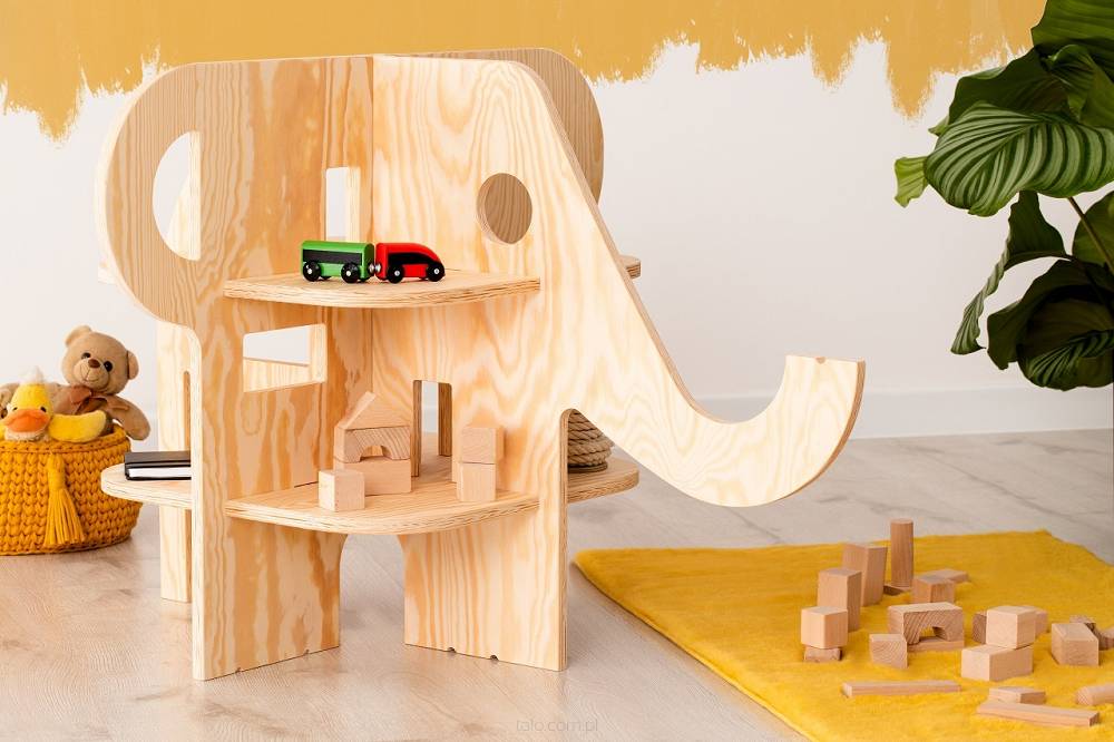 Babylove, floor book shelf for the children's room, Elephant 