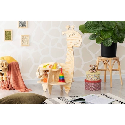 Babylove, floor bookcase for children's room,Giraffe