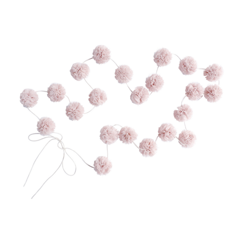 Spinkie Baby, garland pompom Pale rose