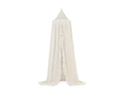 Jollein, ivory bed canopy with frill