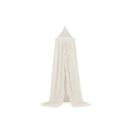 Jollein, ivory bed canopy with frill