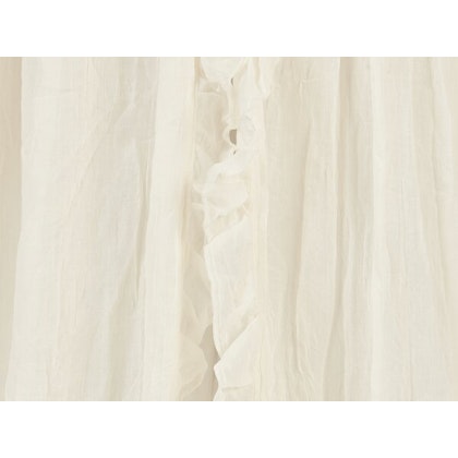 Jollein, ivory bed canopy with frill