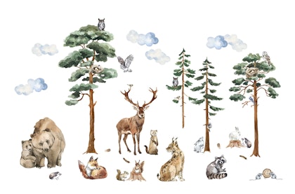 Wall stickers, Friends of the Forest