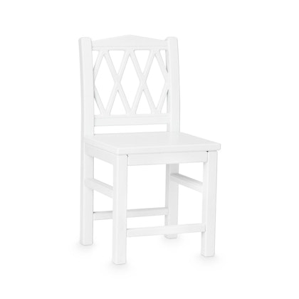 Cam Cam, Harlequin children's chair, white