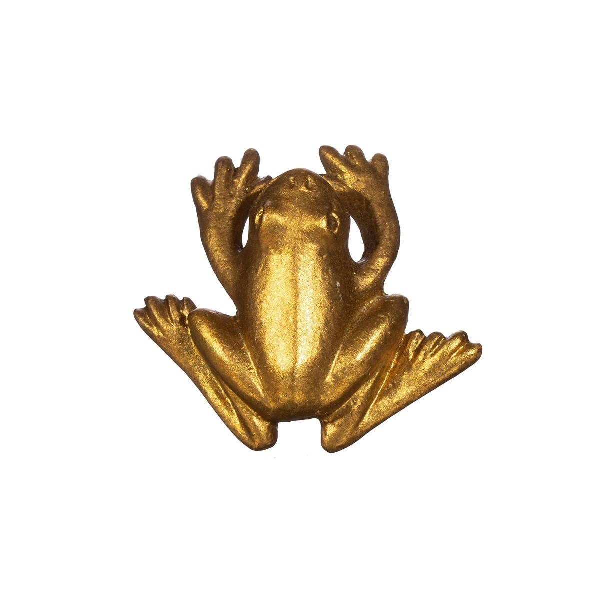 Sass & Belle, knob gold frog 