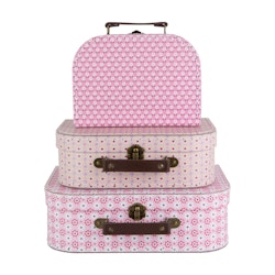 Sass & Belle, förvaringslådor Spring retro daisy, 3-pack